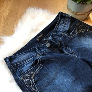 Silver Bootcut Jeans!